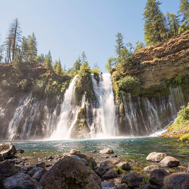 McArthur-Burney Falls Memorial State Park in Burney, California